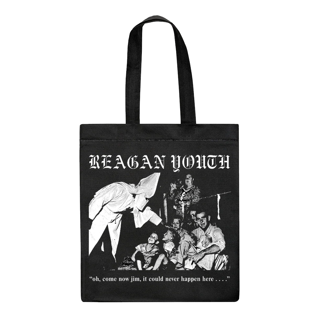 Reagan Youth - Youth Anthems For The New Order / Volume 1 (Cassette + Tote Bag Bundle) - Image 3